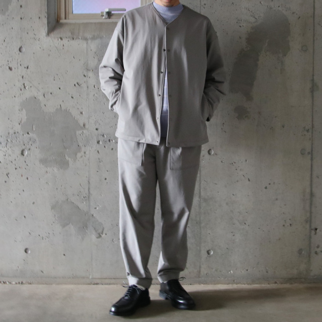 curly,カーリー,curly 通販,curly 東京取り扱い店舗,SNAP-BUTTON CARDIGAN -french terry-,241-230122,セットアップ