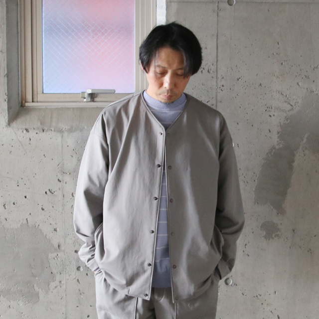 curly,カーリー,curly 通販,curly 東京取り扱い店舗,SNAP-BUTTON CARDIGAN -french terry-,241-230122,セットアップ