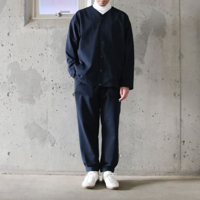 curly,カーリー,curly 通販,curly 東京取り扱い店舗,SNAP-BUTTON CARDIGAN -french terry-,241-230122,セットアップ