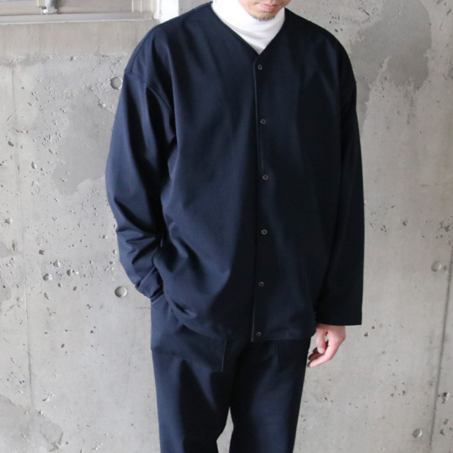 curly,カーリー,curly 通販,curly 東京取り扱い店舗,SNAP-BUTTON CARDIGAN -french terry-,241-230122,セットアップ