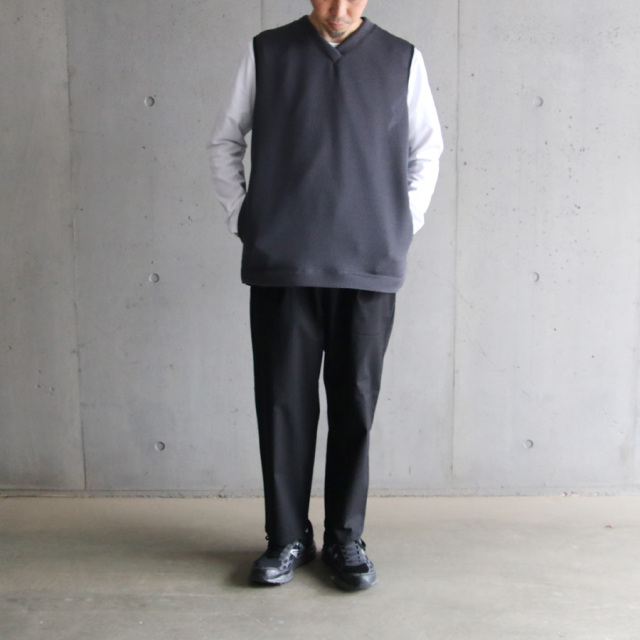 curly,カーリー,TRICOT TAPERED TROUSERS,231-43023,イージースラックス