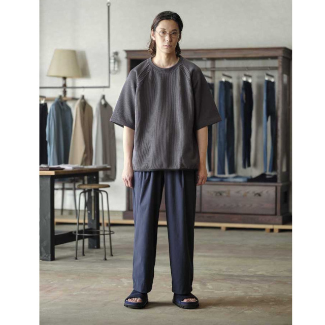 curly,カーリー,curly 通販,curly 東京取り扱い店舗,CURLY&Co.,SORONA® TRICOT WIDE PANTS -solid-