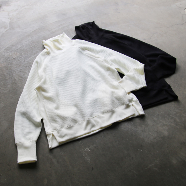 CURLY&Co,カーリー,WAFFLE KNIT TURTLENECK P/O,223-33102