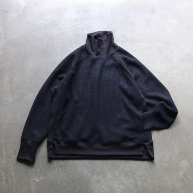 CURLY&Co,カーリー,WAFFLE KNIT TURTLENECK P/O,223-33102