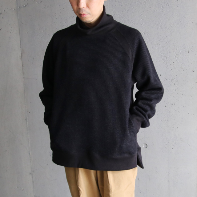 CURLY&Co,カーリー,WAFFLE KNIT TURTLENECK P/O,223-33102