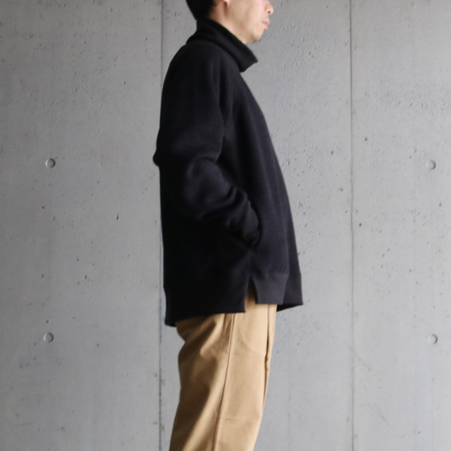 CURLY&Co,カーリー,WAFFLE KNIT TURTLENECK P/O,223-33102