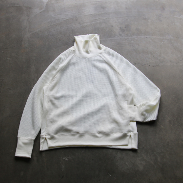 CURLY&Co,カーリー,WAFFLE KNIT TURTLENECK P/O,223-33102