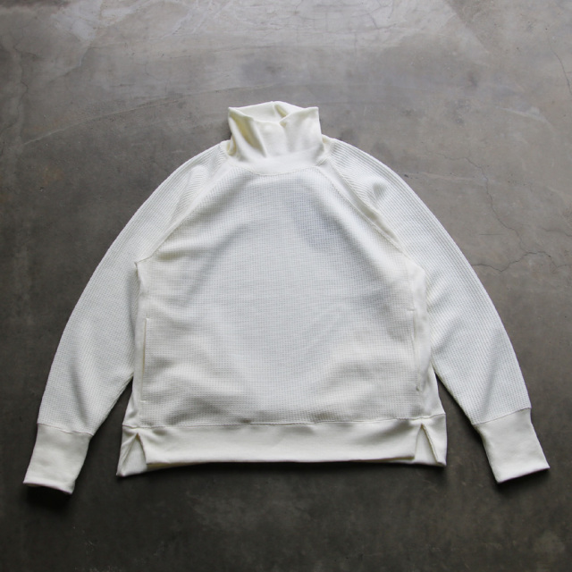 CURLY&Co,カーリー,WAFFLE KNIT TURTLENECK P/O,223-33102