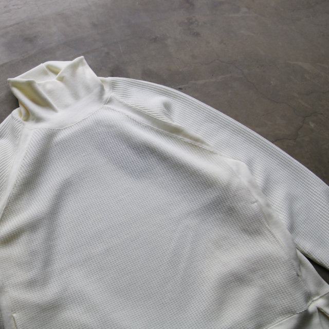 CURLY&Co,カーリー,WAFFLE KNIT TURTLENECK P/O,223-33102