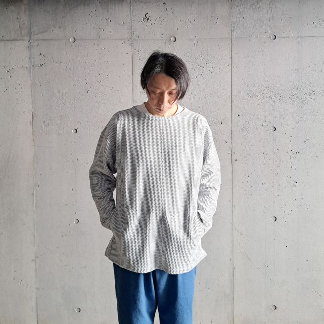 Puluku Puluku 様用　 GAUFRE WAFFLE LS 青 Puluku Puluku 様用 GAUFRE WAFFLE LS 青 Puluku Puluku 様用