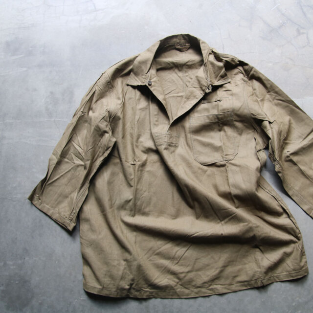 DEAD STOCK,MILITARY,チェコ軍,ワークシャツ,シャツ
