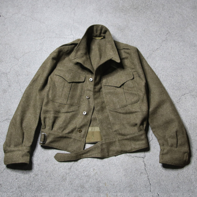 dead stock,DEAD STOCK MILITARY,カナダ軍 BATTLE DRESS ウール ジャケット,DEAD STOCK MILITARY 通販