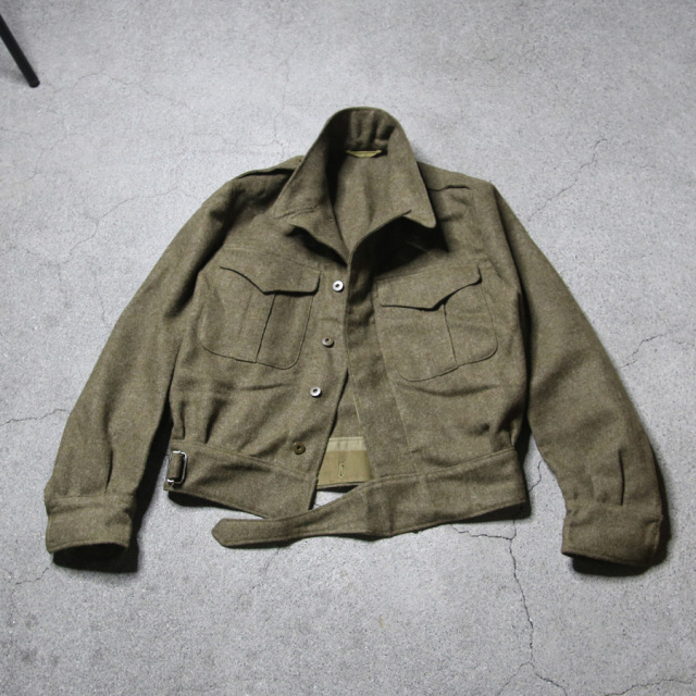 dead stock,DEAD STOCK MILITARY,カナダ軍 BATTLE DRESS ウール ジャケット,DEAD STOCK MILITARY 通販