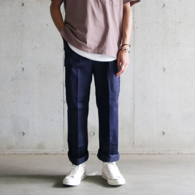 DEAD STOCK MILITARY,ROYAL NAVY PCS TROUSERS,イギリス海軍,カーゴパンツ,前期型