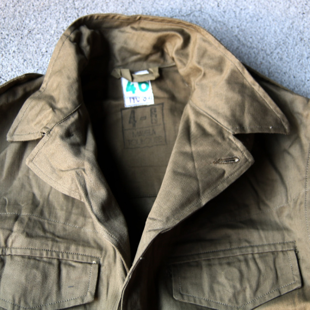 DEAD STOCK - MILITARY,FRENCH ARMY M47 MILITARY FIELD JACKET,m47ジャケット