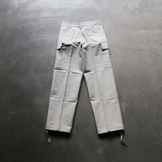 DEAD STOCK MILITARY,90s, GERMAN ARMY MOLESKIN CARGO PANTS