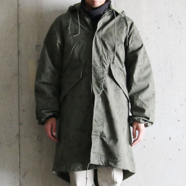 DEAD STOCK MILITARY,us army night desert camo parka with liner