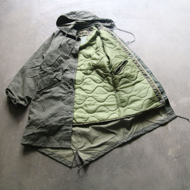 DEAD STOCK MILITARY,us army night desert camo parka with liner