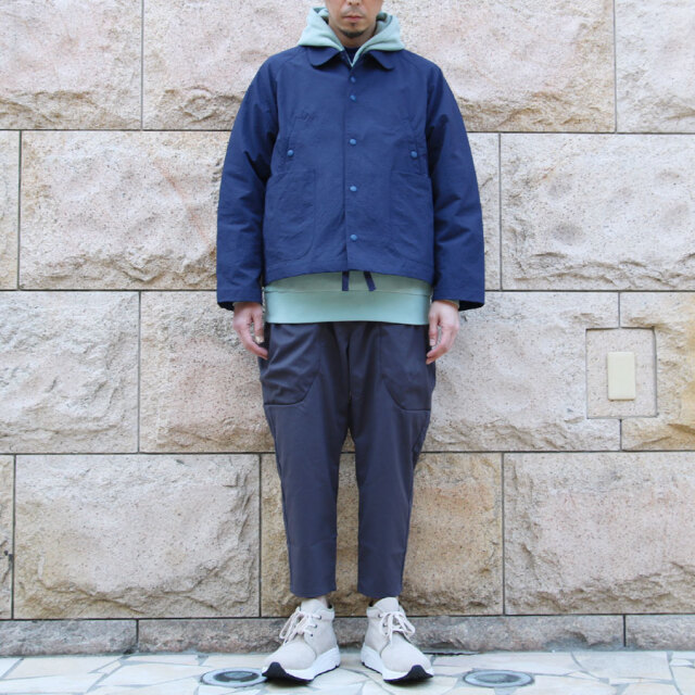 Descente Ddd デサントディーディーディー Dhurjc35 Swing Coach Jacket スウィングコーチジャケット Navy 年齢 性別を選ばないニューベーシック ありそうで無かったスウィングトップとコーチジャケットを掛け合わせたライトアウター