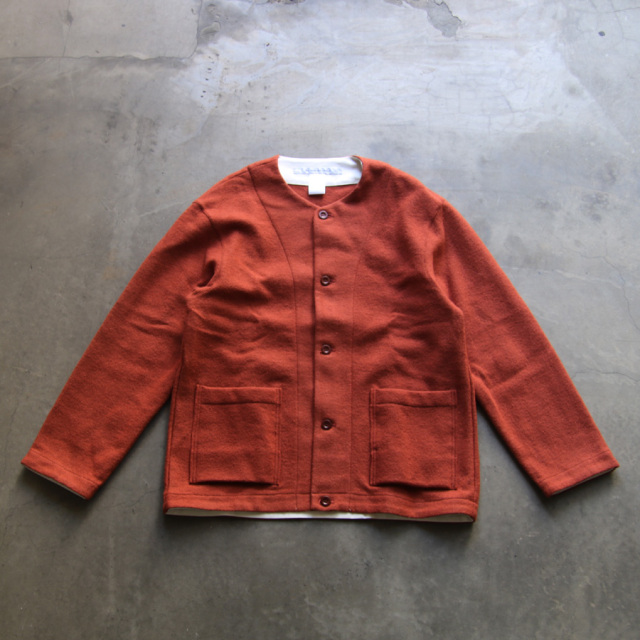 EEL PRODUCTS (イール プロダクツ) E23171 [Mushroom Jacket / マッシュルームジャケット] ノーカラージャケット