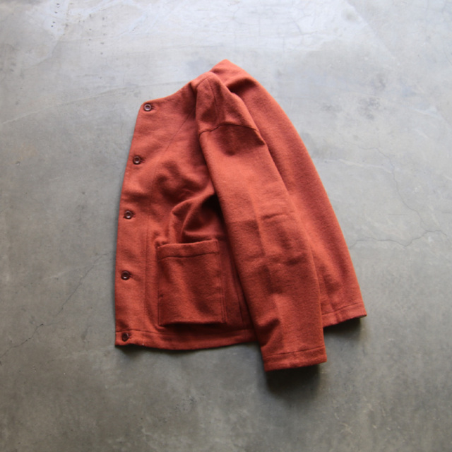 EEL PRODUCTS (イール プロダクツ) E23171 [Mushroom Jacket / マッシュルームジャケット] ノーカラージャケット