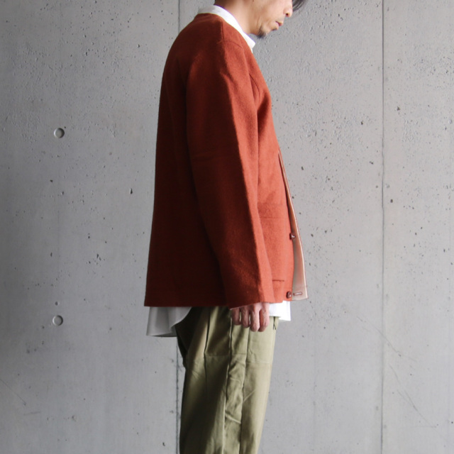 EEL PRODUCTS (イール プロダクツ) E23171 [Mushroom Jacket / マッシュルームジャケット] ノーカラージャケット