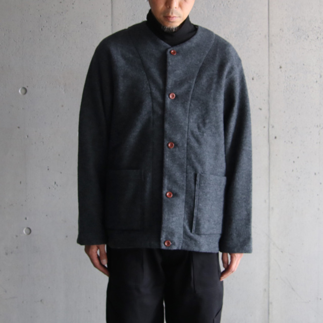 EEL Mushroom Jacket M ダークグレー カーディガン EEL PRODUCTS (イール プロダクツ) E-23171 [Mushroom Jacket