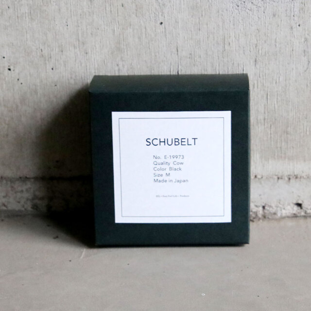 EEL,イール,イールプロダクツ,eel products,SCHUBELT,レザーベルト,シューベルト
