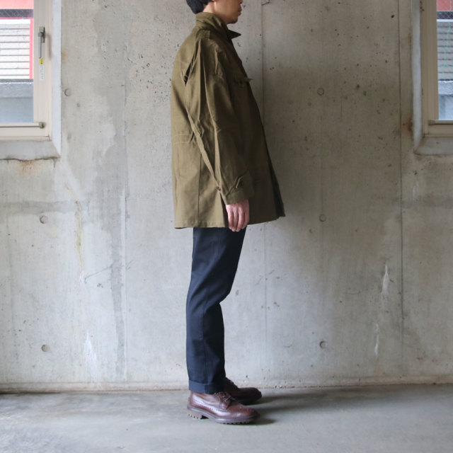 DEAD STOCK,MILITARY,フランス軍,M47ジャケット,ミリタリーウエア　コーディネート,40代ファッション,ユニセックス