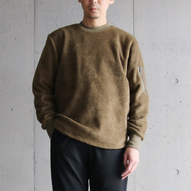 FLISTFIA,フリストフィア,arm zip pull over,az01016