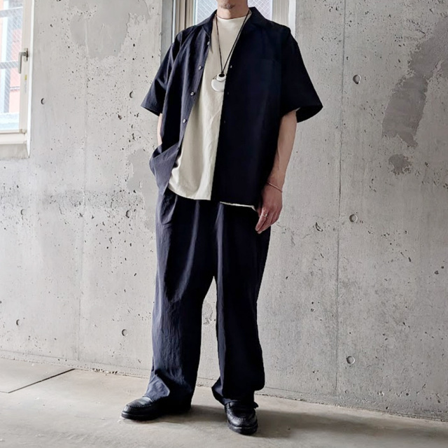 flistfia,フリストフィア,OPEN COLLAR S/S SHIRTS,flistfia 通販,flistfia 東京取り扱い店舗