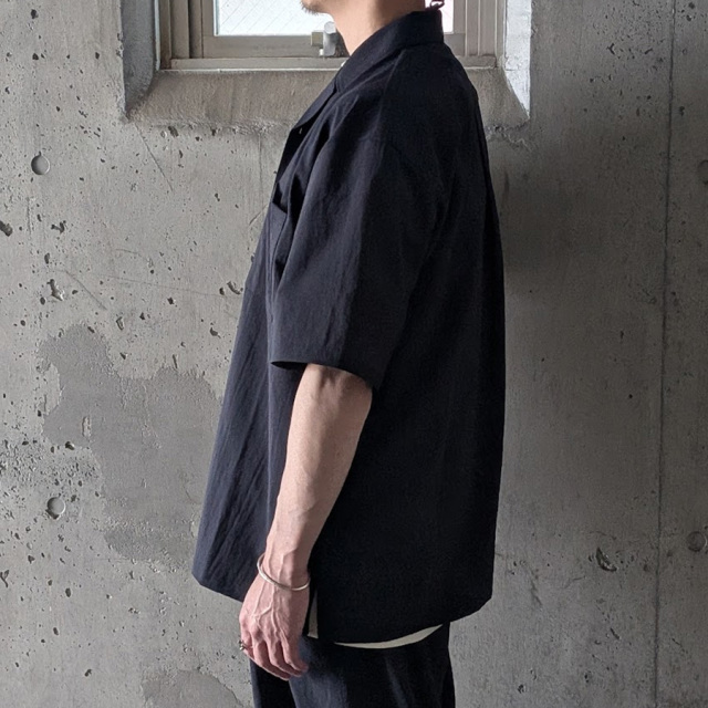 flistfia,フリストフィア,OPEN COLLAR S/S SHIRTS,flistfia 通販,flistfia 東京取り扱い店舗