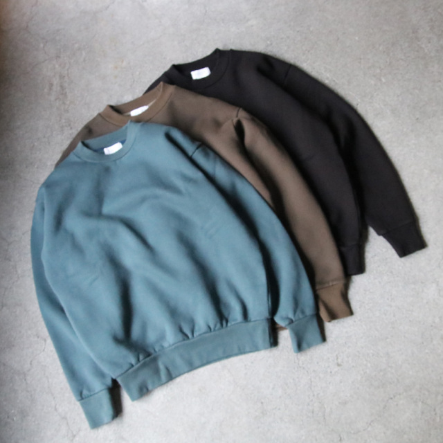 flistfia,フリストフィア,loose fit crew neck sweat