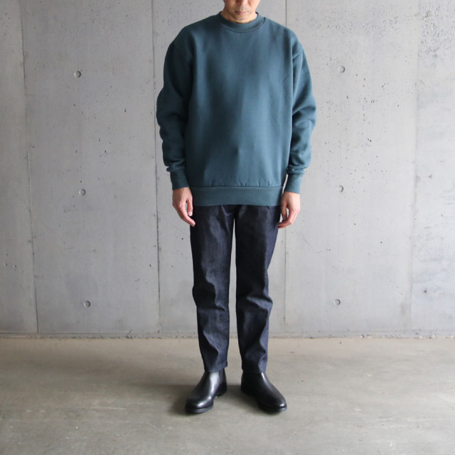 flistfia,フリストフィア,loose fit crew neck sweat