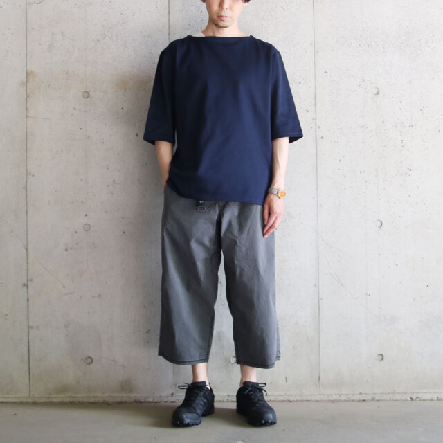 FLISTFIA,フリストフィア,1/2 Sleeve Side Slit Boat Neck