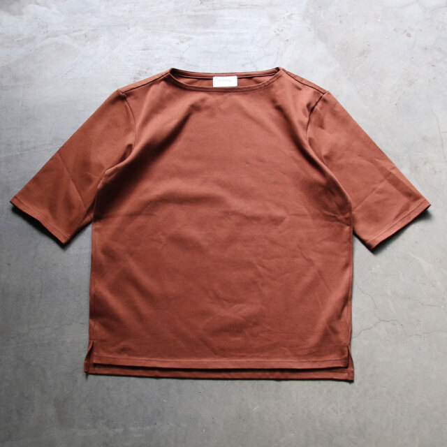 FLISTFIA,フリストフィア,1/2 Sleeve Side Slit Boat Neck