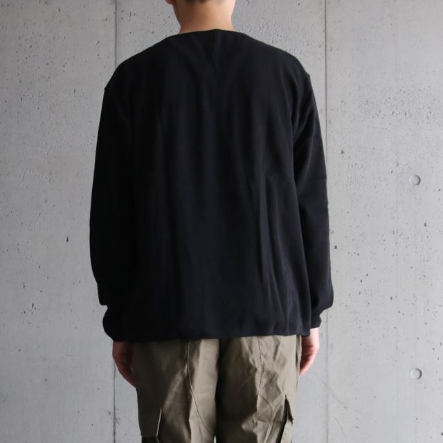gicipi ジチピ　 ボートネック　コットンニット PITONE 黒　ブラック GICIPI ( ジチピ ) 2303A /PITONE / ボートネック ワイドフィット