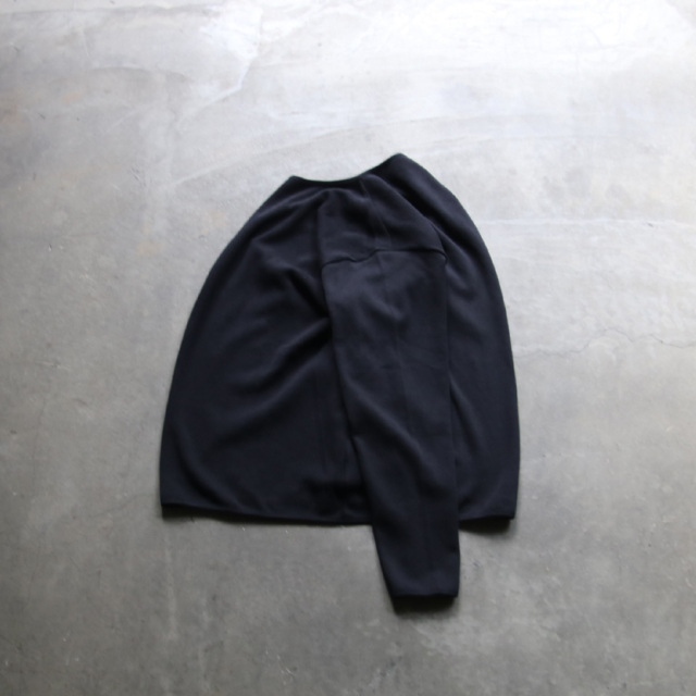 gicipi ジチピ　 ボートネック　コットンニット PITONE 黒　ブラック GICIPI ( ジチピ ) 2303A /PITONE / ボートネック ワイドフィット