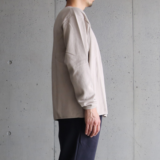 gicipi ジチピ　 ボートネック　コットンニット PITONE 黒　ブラック GICIPI ( ジチピ ) 2303A /PITONE / ボートネック ワイドフィット