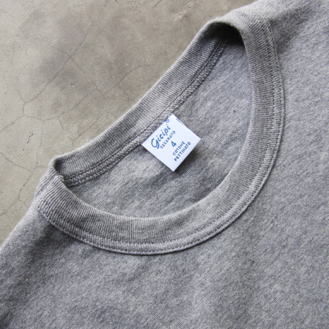 GICIPI,ジチピ,2301P,TONNO,トーンノ,クルーネック リラックスフィット Tシャツ