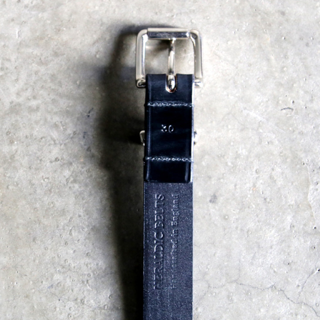 HERALDIC BELTS,ヘラルディックベルト,ブライドルレザー,イギリス製,made in england
