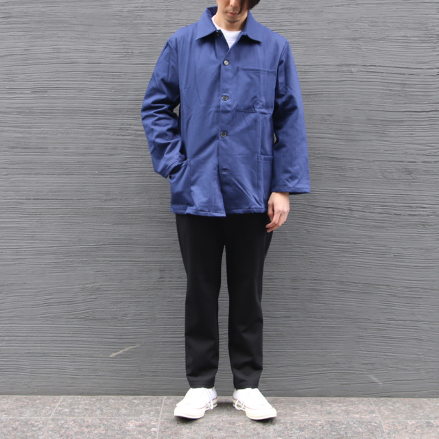 DEAD STOCK,MILITARY,イタリア軍,コットン,ツイル,ワークカバーオール,ITALIAN ARMY COTTON TWILL WORK COVERALL