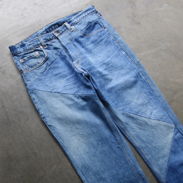 ink(インク) ink22-11 [THE CLASH (INDIGO)] REMAKE JEANS / ユーズド