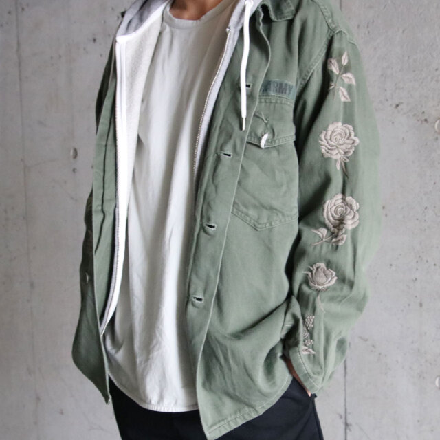 ink(インク) ink21aw-13 [LOOP] US ARMY 70'S ファティーグシャツ