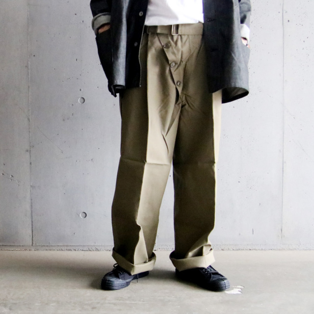 DEAD STOCK,MILITARY,イタリア軍,オーバーパンツ,over pants,DEADSTOCK 50S VINTAGE ITALY OVER PANTS