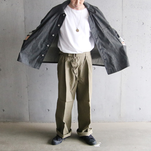 DEAD STOCK,MILITARY,イタリア軍,オーバーパンツ,over pants,DEADSTOCK 50S VINTAGE ITALY OVER PANTS