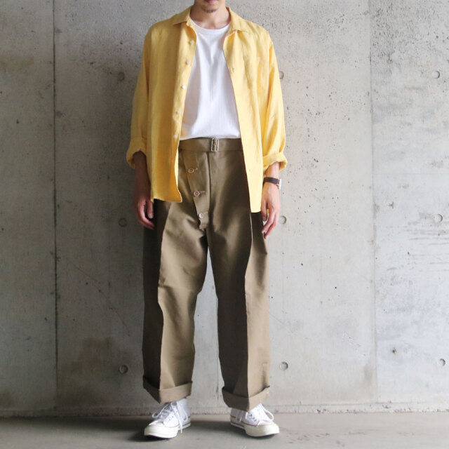 DEAD STOCK,MILITARY,イタリア軍,オーバーパンツ,over pants