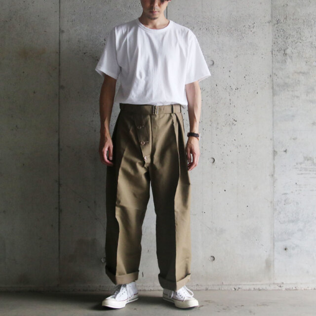 DEAD STOCK,MILITARY,イタリア軍,オーバーパンツ,over pants