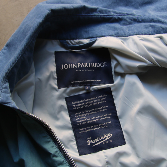 JOHN PARTRIDGE,ジョン パートリッジ,yokeデザイナー ,寺田典夫氏,OVERSIZED COVERALL JACKET,ワックスドコットン, Barbour,バブアー