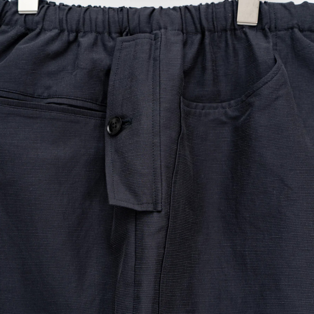 Jipijapa,ヒピハパ,majun plus,マジュンプラス,加賀　清一氏,パッチポケットイージーパンツ(キュプラリネンコットン)